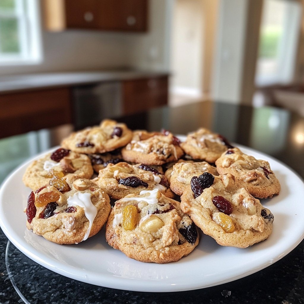 Easy Christmas Fruitcake Cookies Recipe