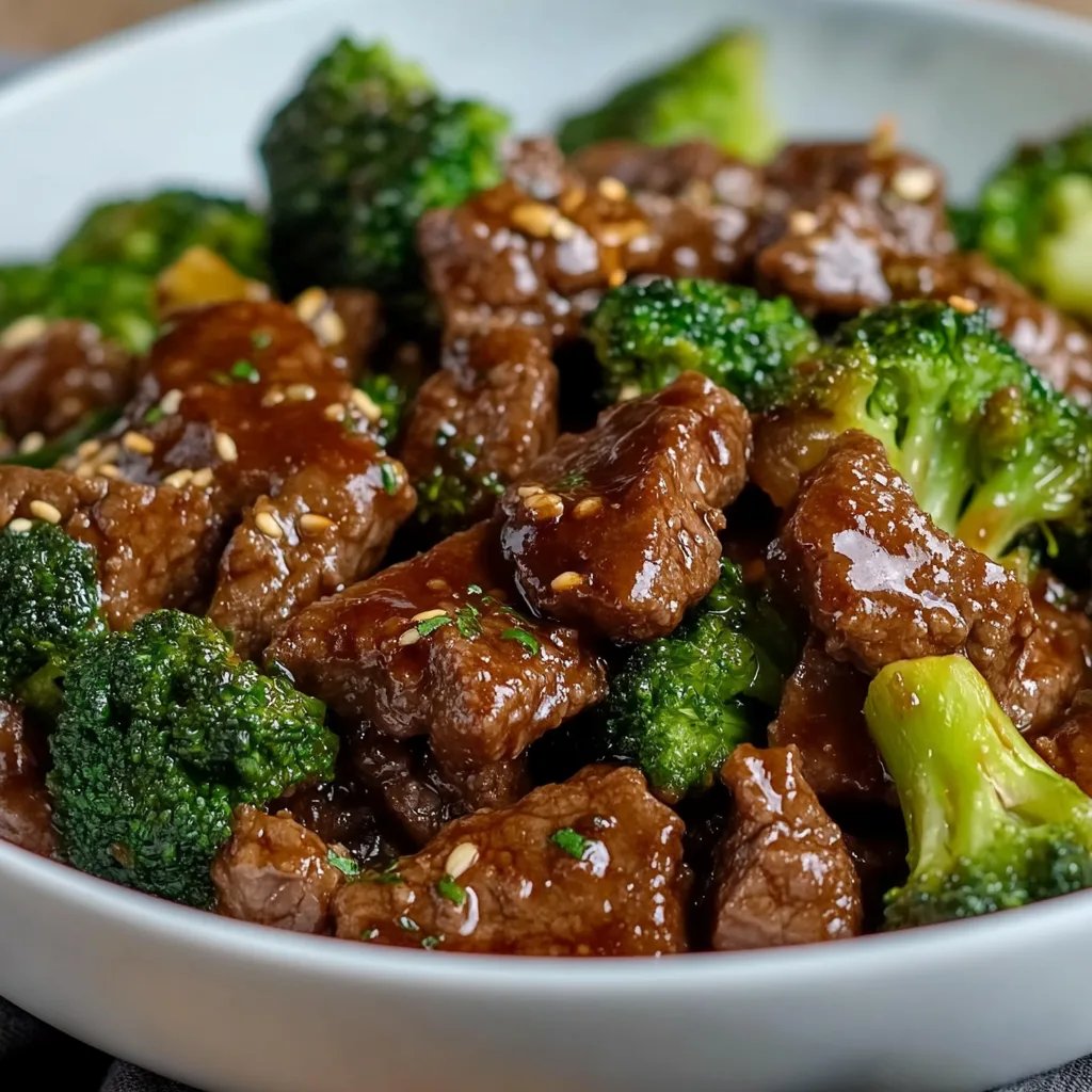 Easy Beef and Broccoli Recipe (Better than takeout!)