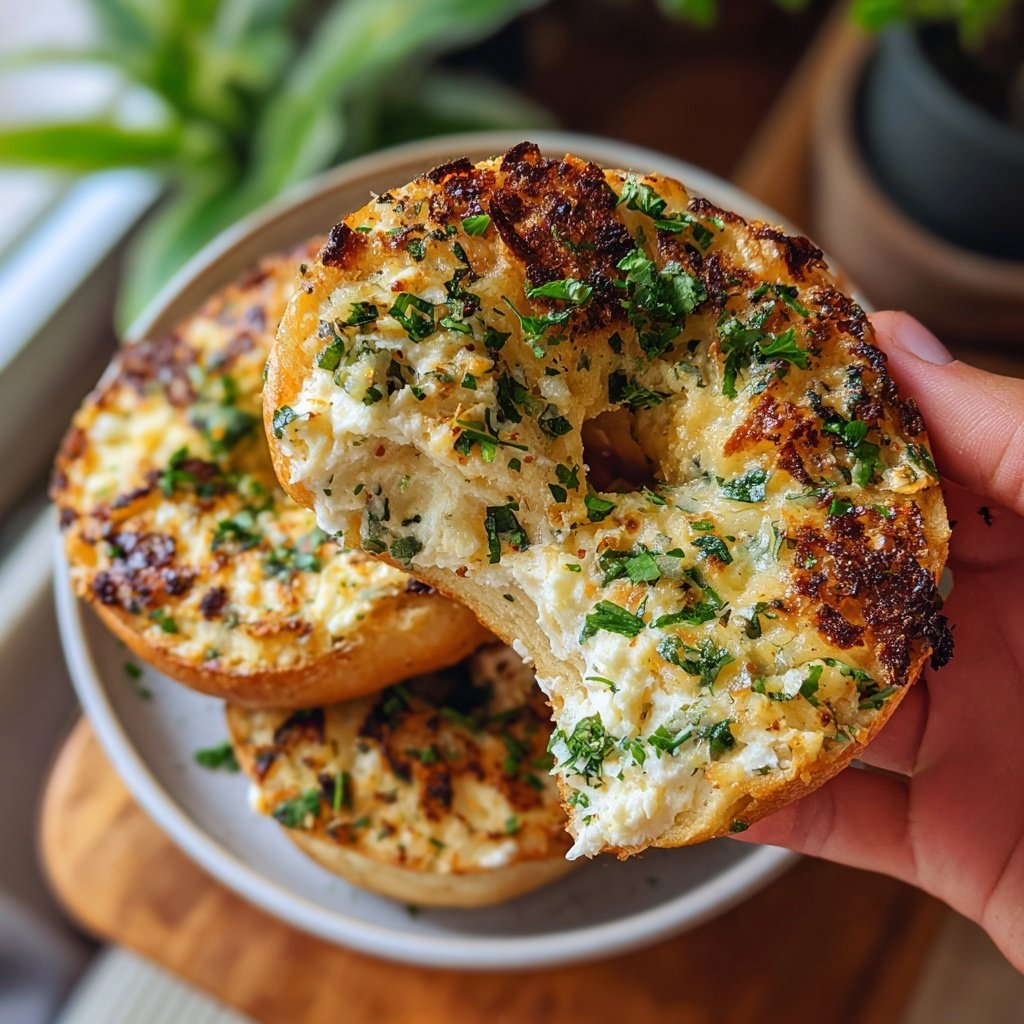 Protein Bagels With Egg Whites