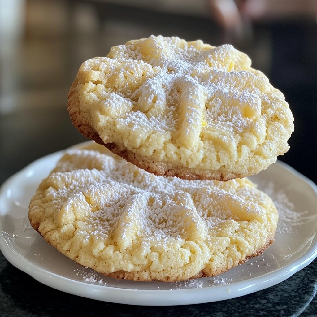 Soft & Chewy Lemon Cookies