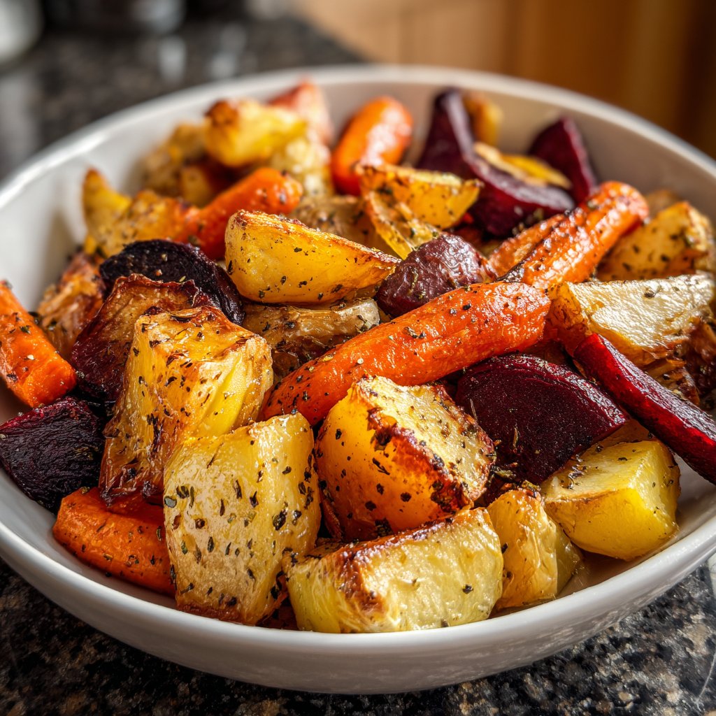 Sunday Roasted Root Vegetables
