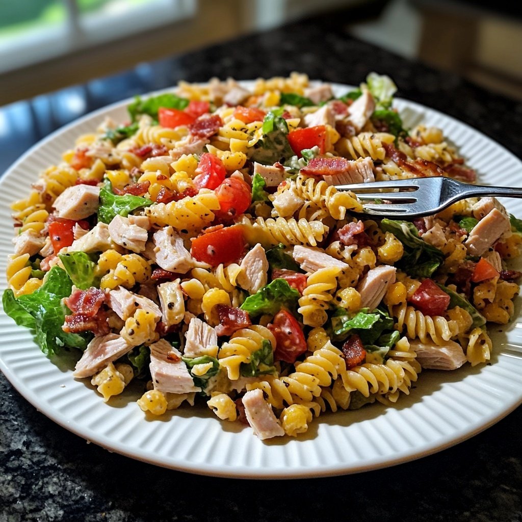 Club Sandwich Pasta Salad