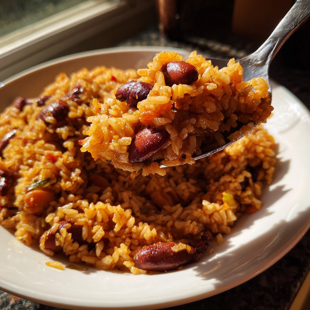 Jamaican Spiced Rice and Beans