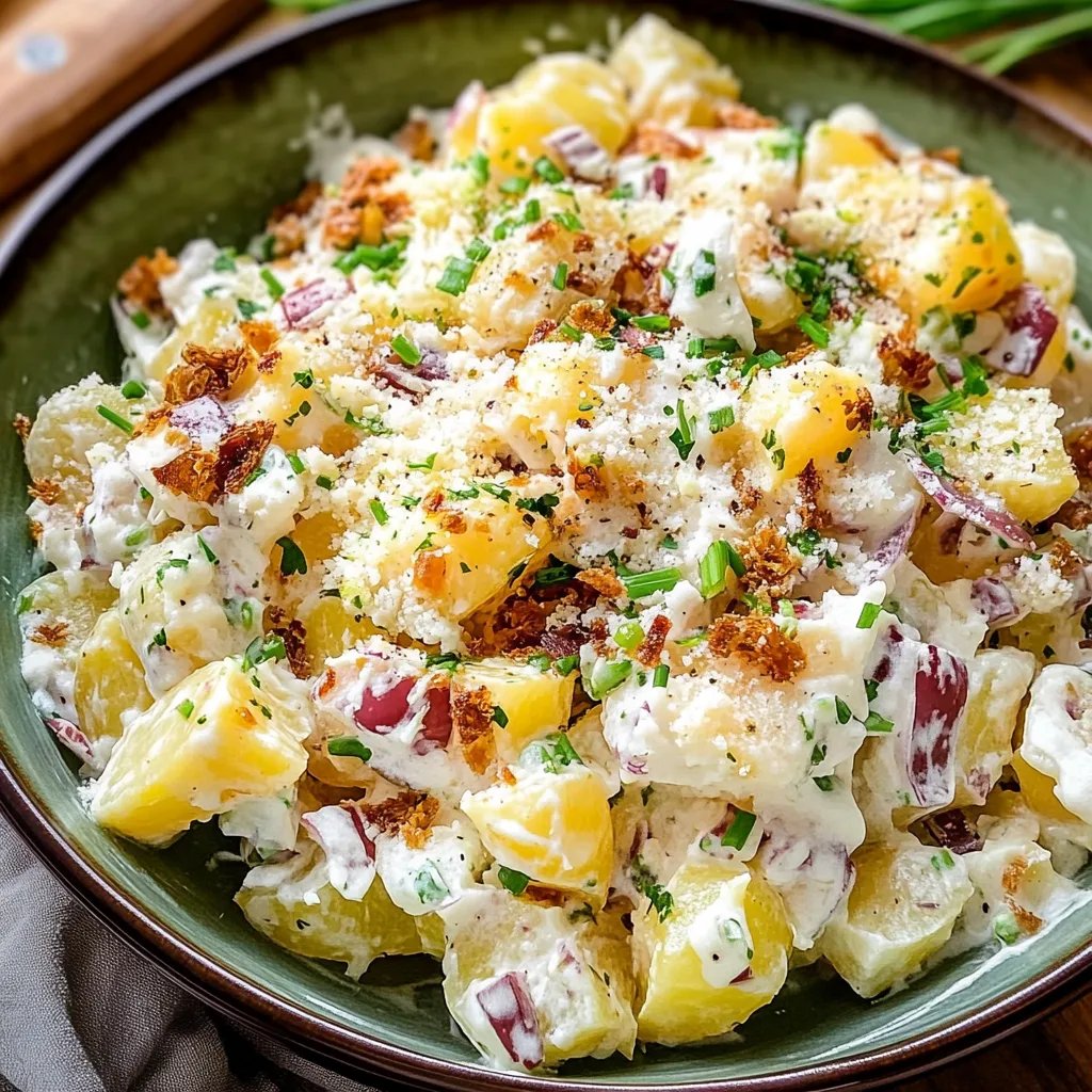 Loaded Potato Salad (a Baked Potato Salad!)