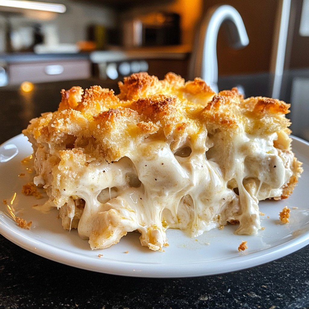Easy Chicken Alfredo Bake Recipe