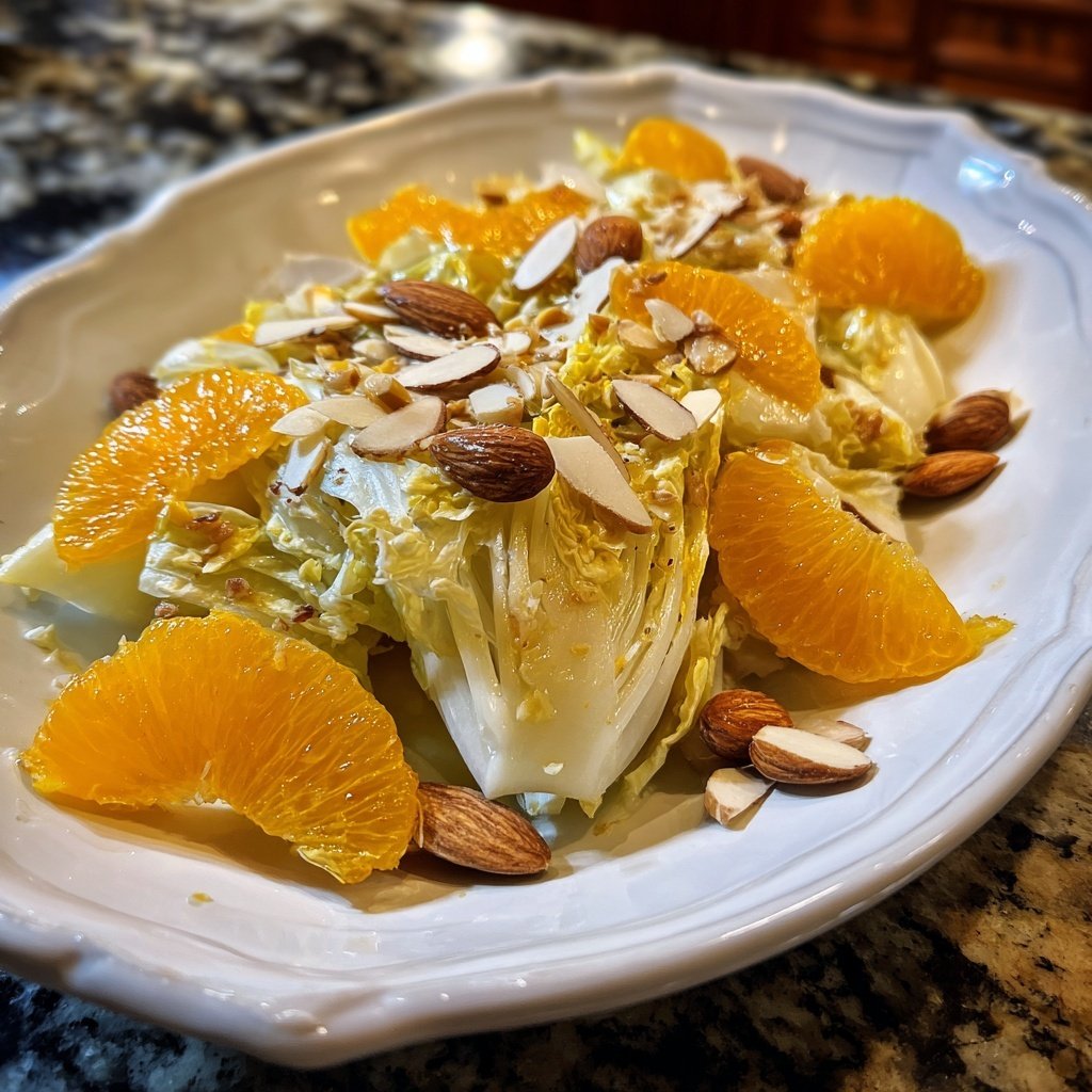 Endive Salad with Orange and Almonds